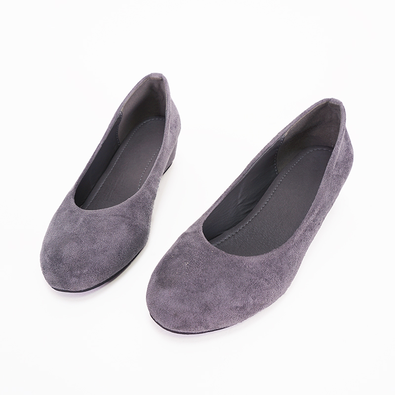 Suede Height Bottom Middle 4cm Feet Comfortable He