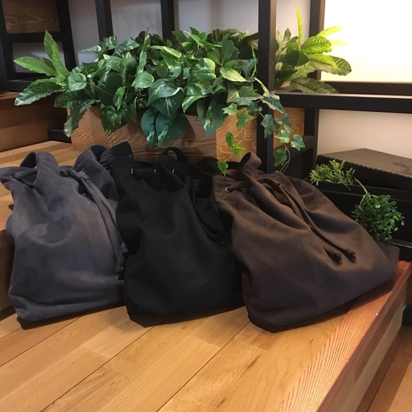 Handmade Suede embroidered eco bag shoulder bag ho