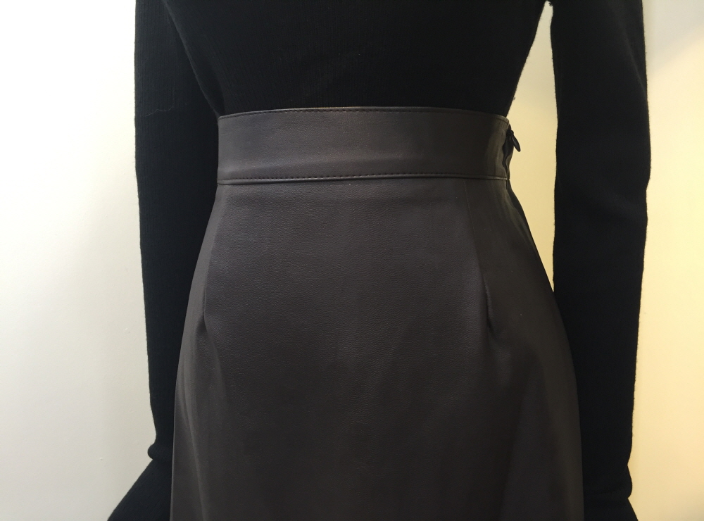 Leather Mermaid Frozen Skirt 2 Colors 20s 30s Wome