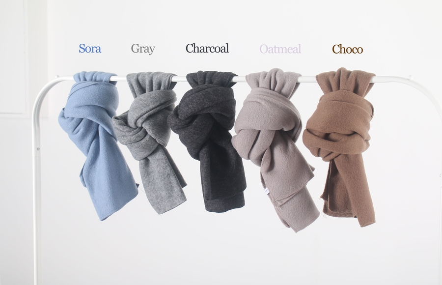 Cache Shot Muffler Shawl Mear Moodle Couple Shared