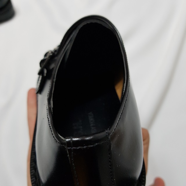 Cowhide Double Monk Strap Handmade Clippers Paddoc