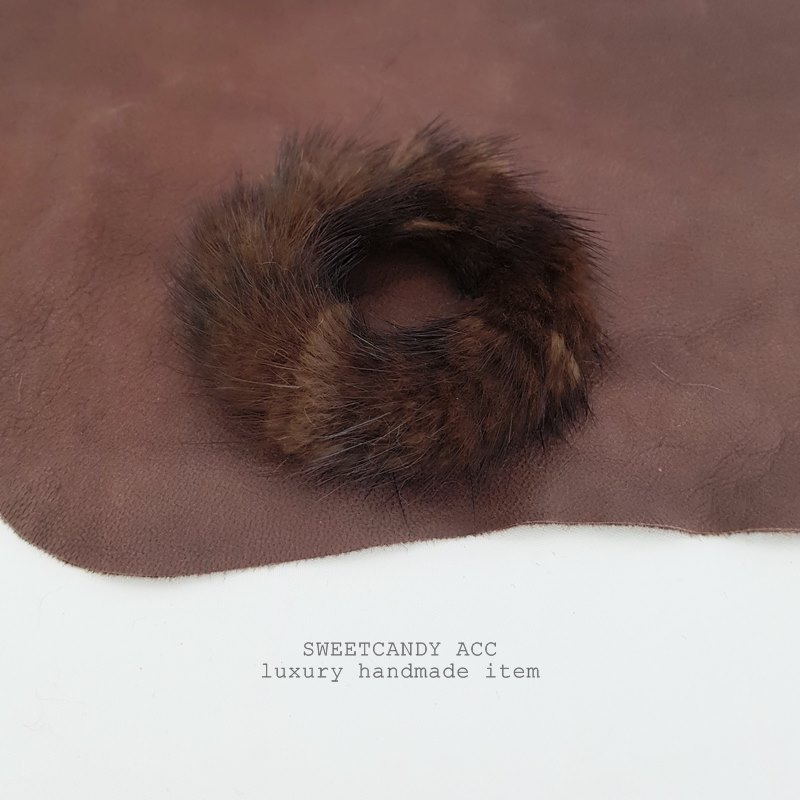 Hair Accessories Mink Chush, Mink Donut Chush, Hai