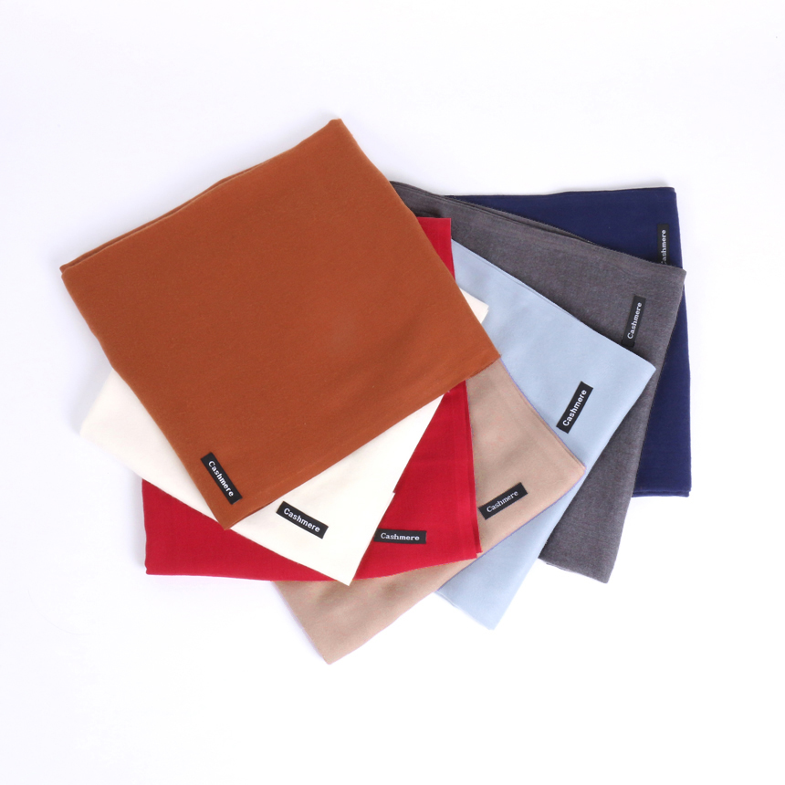 Premium Cashmere 80 muffler gift wrapping unisex p