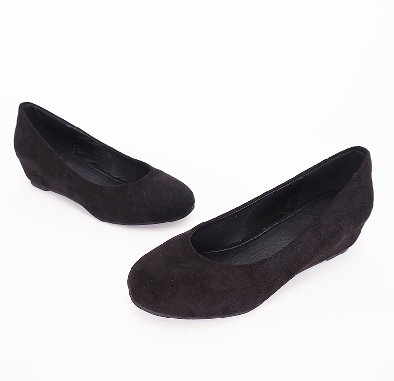 Suede Height Bottom Middle 4cm Feet Comfortable He