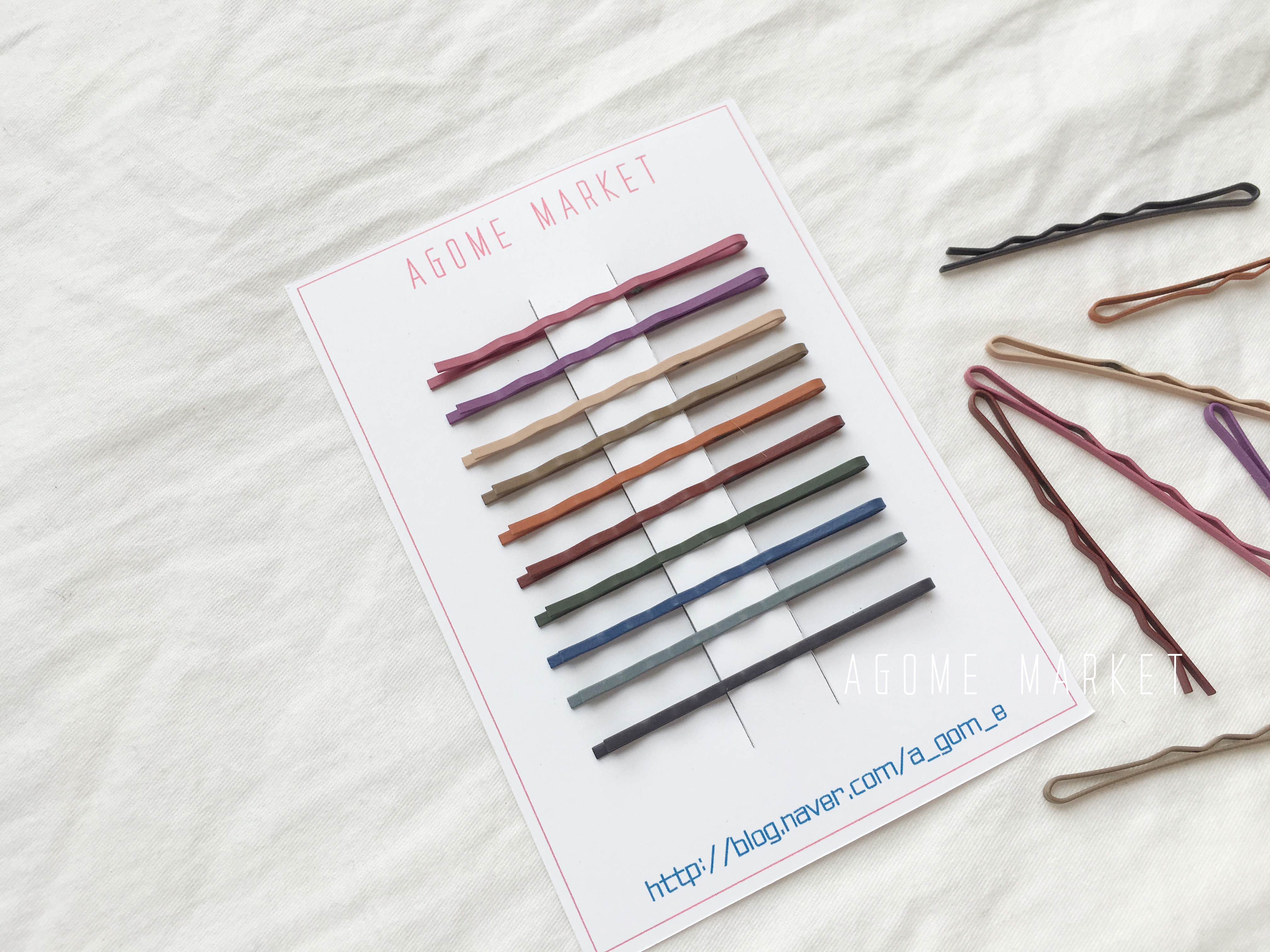 Hair Accessories Mood Color Matte Wavy Silpin Set 