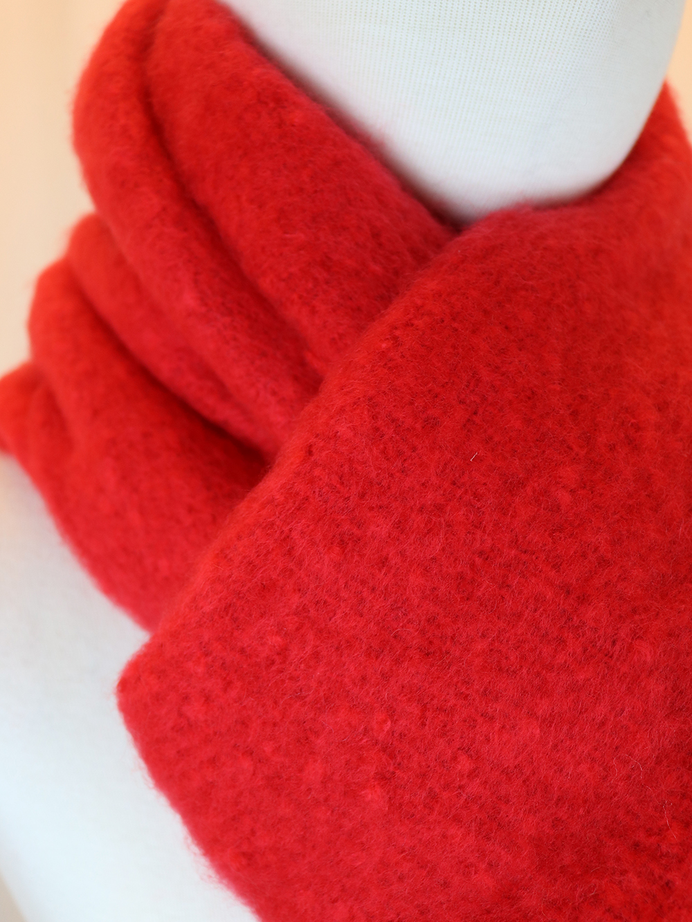 Mouton Vivid Cashmere Shawl Muffler 3colors Luxuri