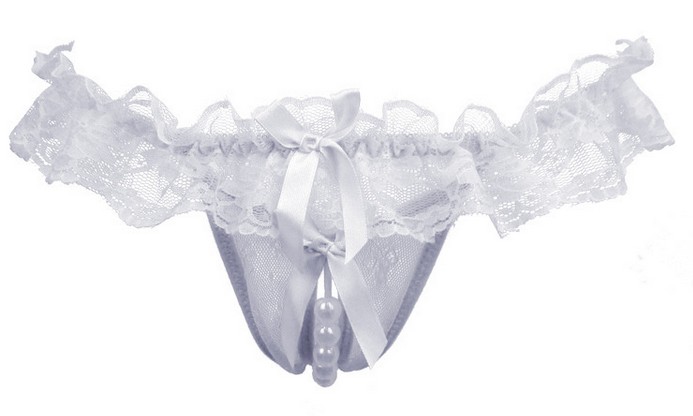 Women Underwear sexy underwear twill beads gala pa