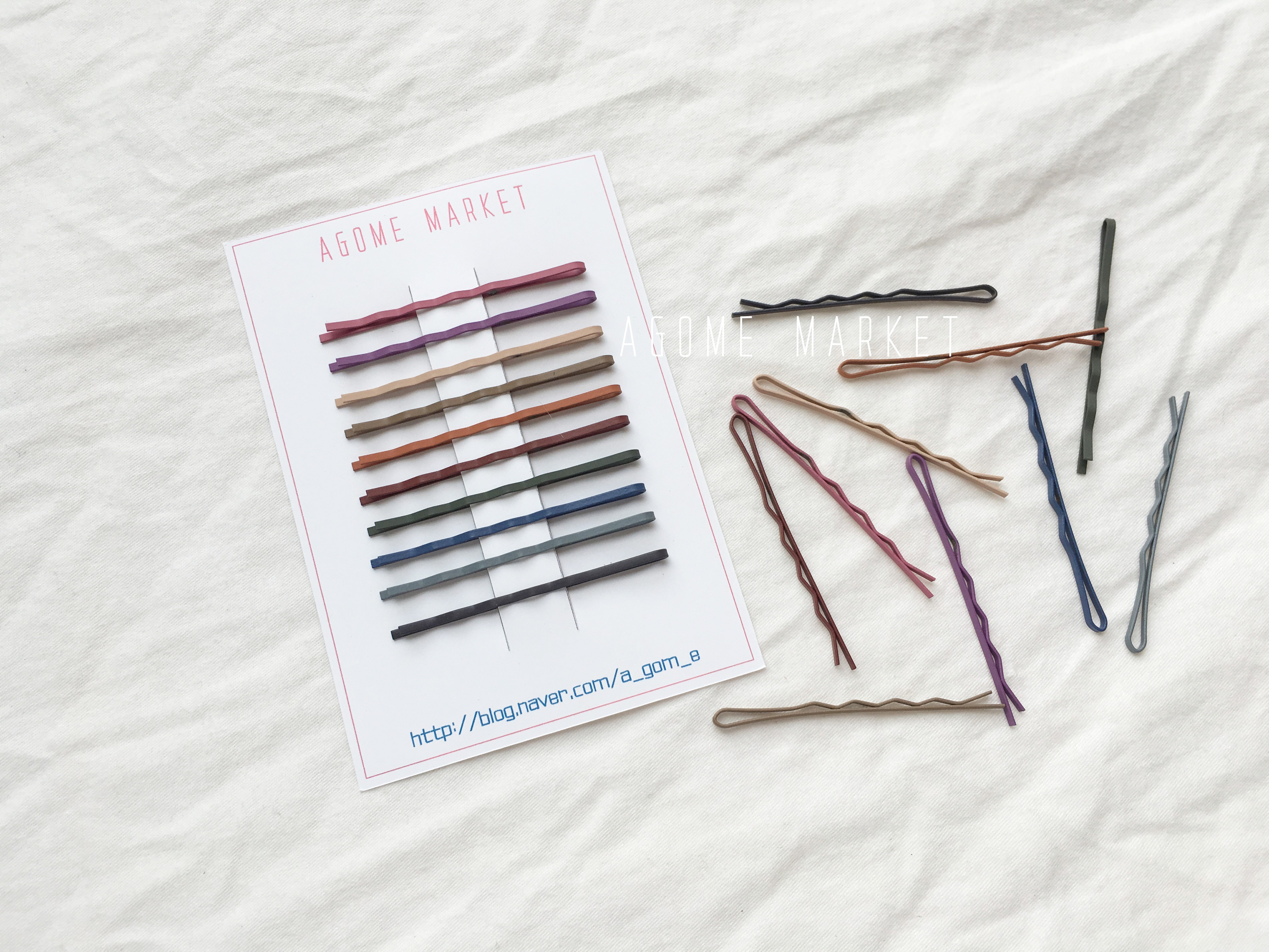 Hair Accessories Mood Color Matte Wavy Silpin Set 