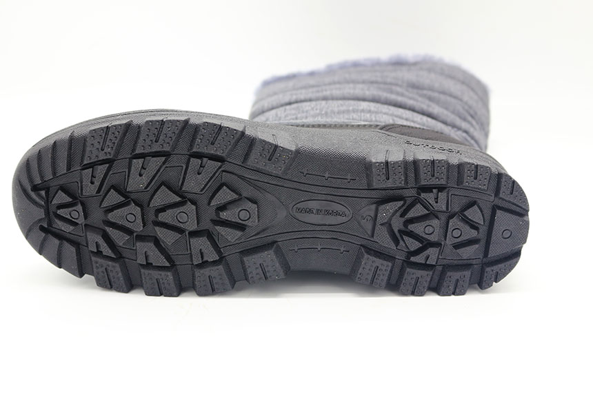 Bean shoes lining Padded boots 2 color 4 cm Clean 