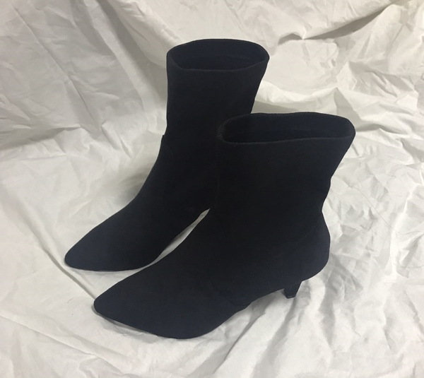 Women's Suede 7cm Angle Boots Sik Modern Women 