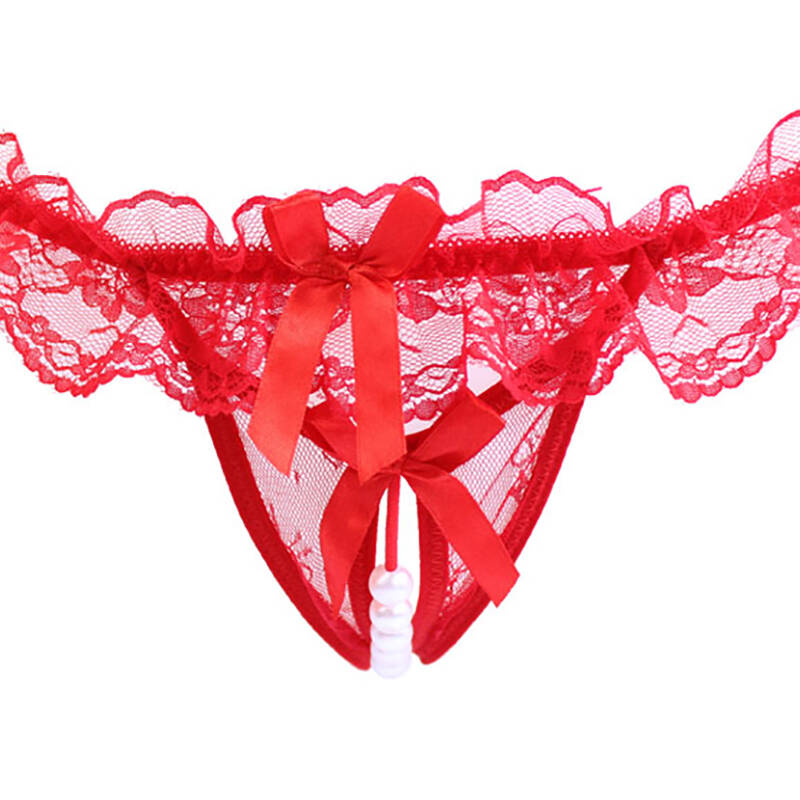 Women Underwear sexy underwear twill beads gala pa