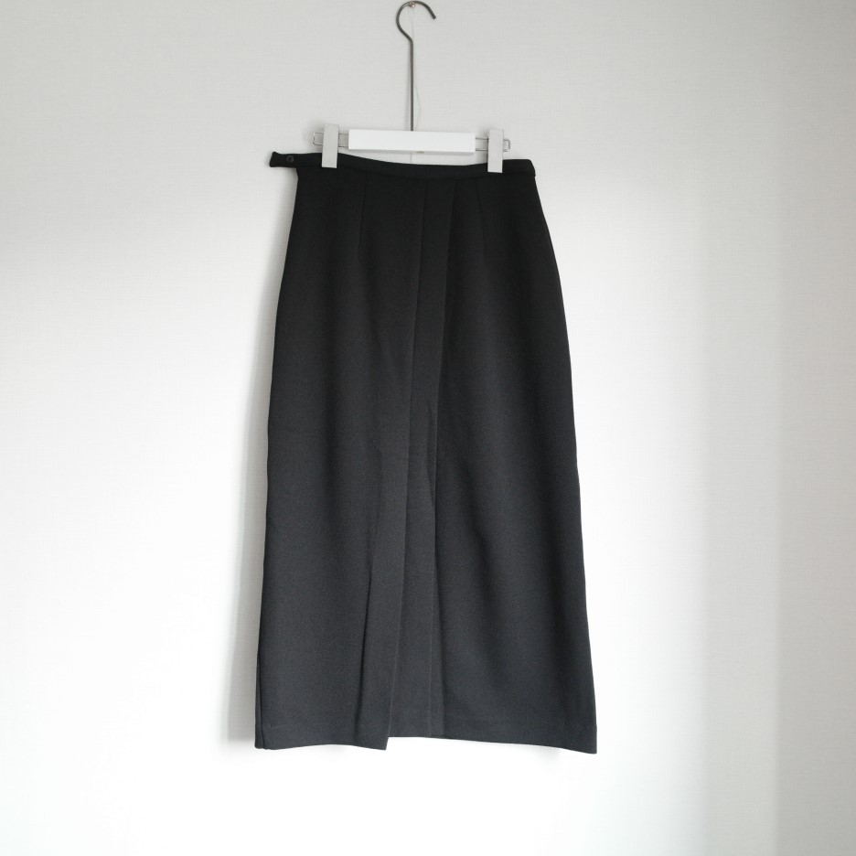Minnipul Winter Silk Long Skirt Khaki, Black, Whit