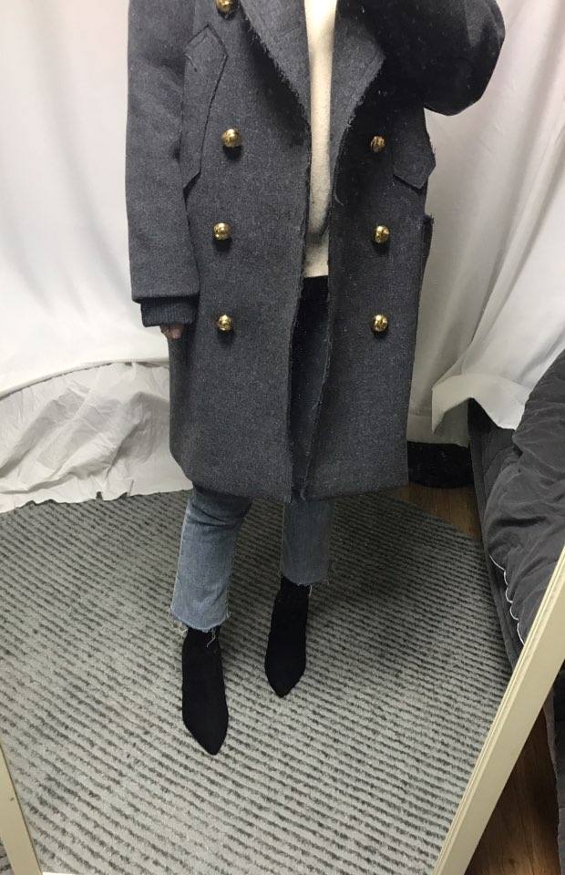 Women's Suede 7cm Angle Boots Sik Modern Women 