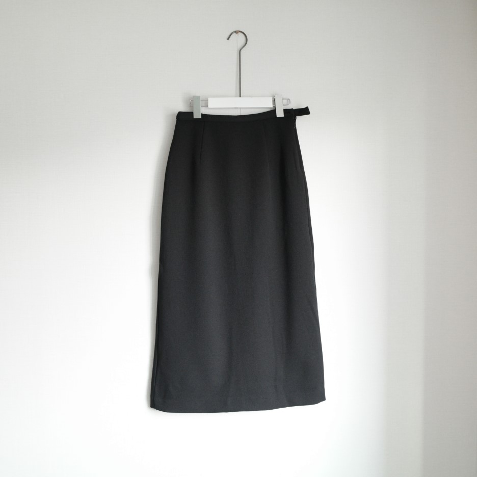 Minnipul Winter Silk Long Skirt Khaki, Black, Whit