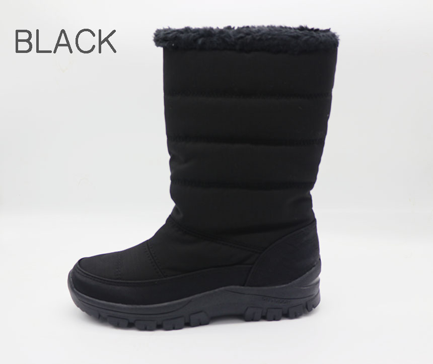 Bean shoes lining Padded boots 2 color 4 cm Clean 