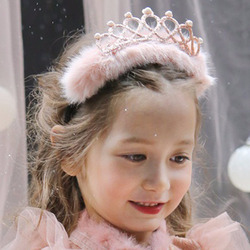 Hair Accessories Queen headband 2colors child infa