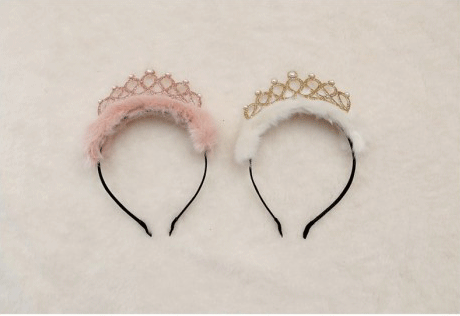 Hair Accessories Queen headband 2colors child infa