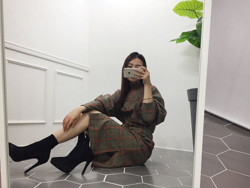 Jeans Fit Suede Angle Boots Cheil Hill Heels Over 