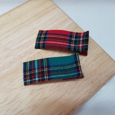 Hair Accessories Check Tongue pin Clean modern sen