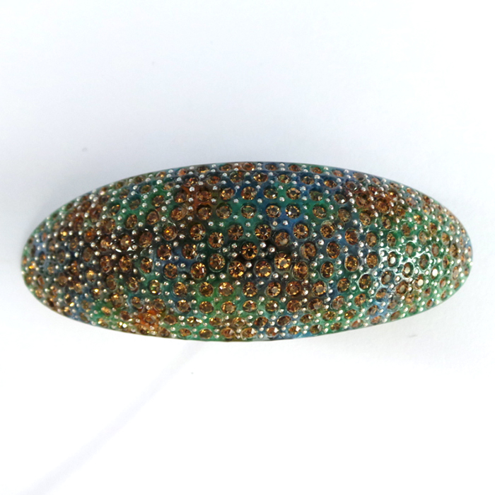 Hair Accessories Curved Ellipse Imported Auto Pin 