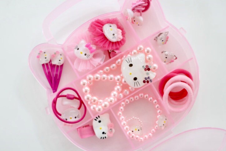 Hair Accessories Kitty Gift Set Girl Christmas Acc
