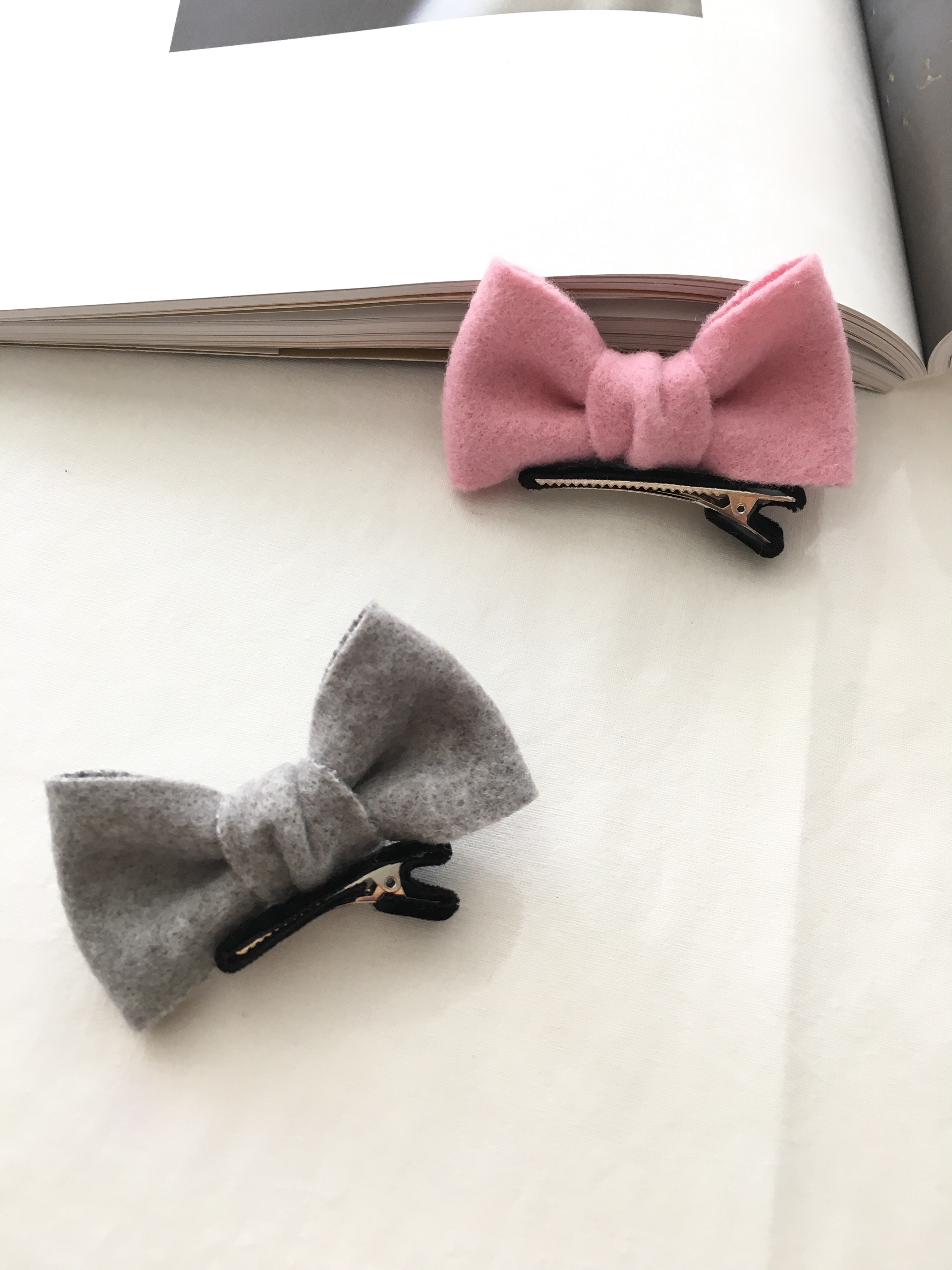 Hair Accessories Bunny pins Non-slip pins Infants,