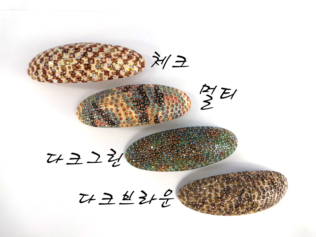 Hair Accessories Curved Ellipse Imported Auto Pin 