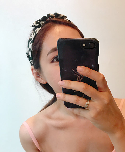 Hair Accessories Wide Ribbon Hair Band Burgundy Gr