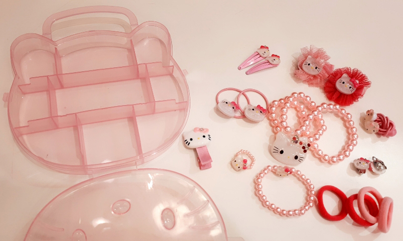 Hair Accessories Kitty Gift Set Girl Christmas Acc