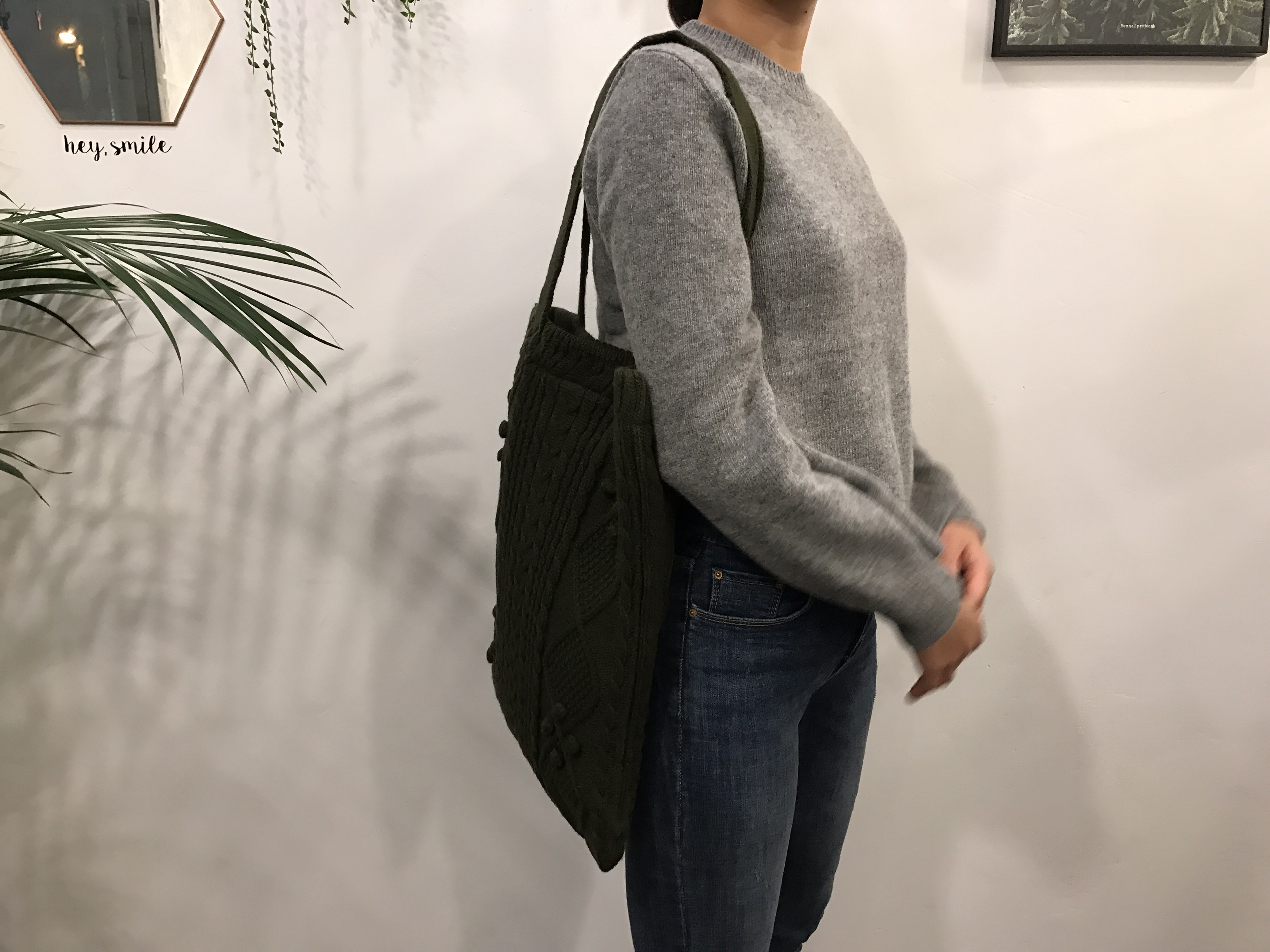 Autumn Winter Pom Pom Yarn Twine Knit Knit Weave E