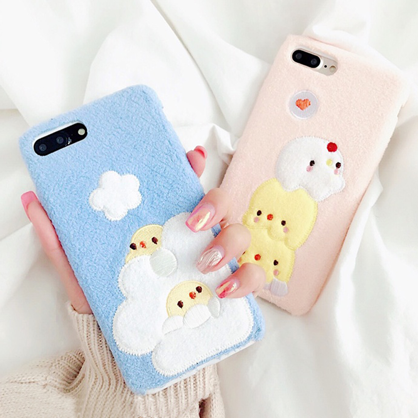 Chicks iPhone 8 Winter Case Plus Strap Card Holder