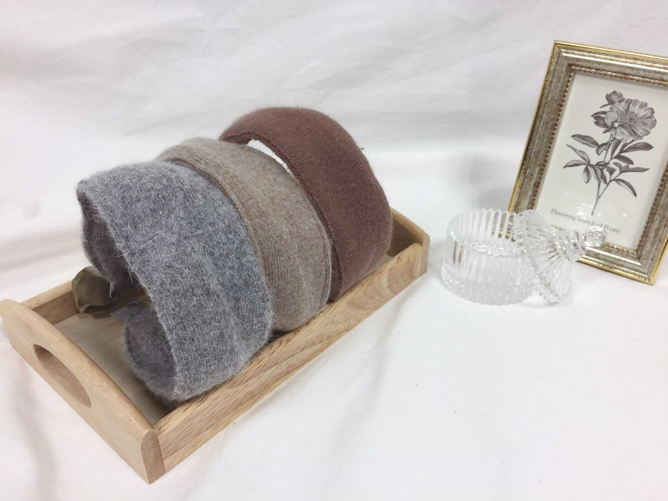 Hair Accessories Angora Knit Hairband Winter Headb
