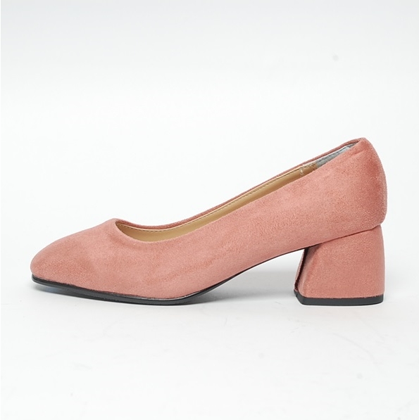 Suede Middle Heel Pumps 5cm 7cm Women's Shoes W
