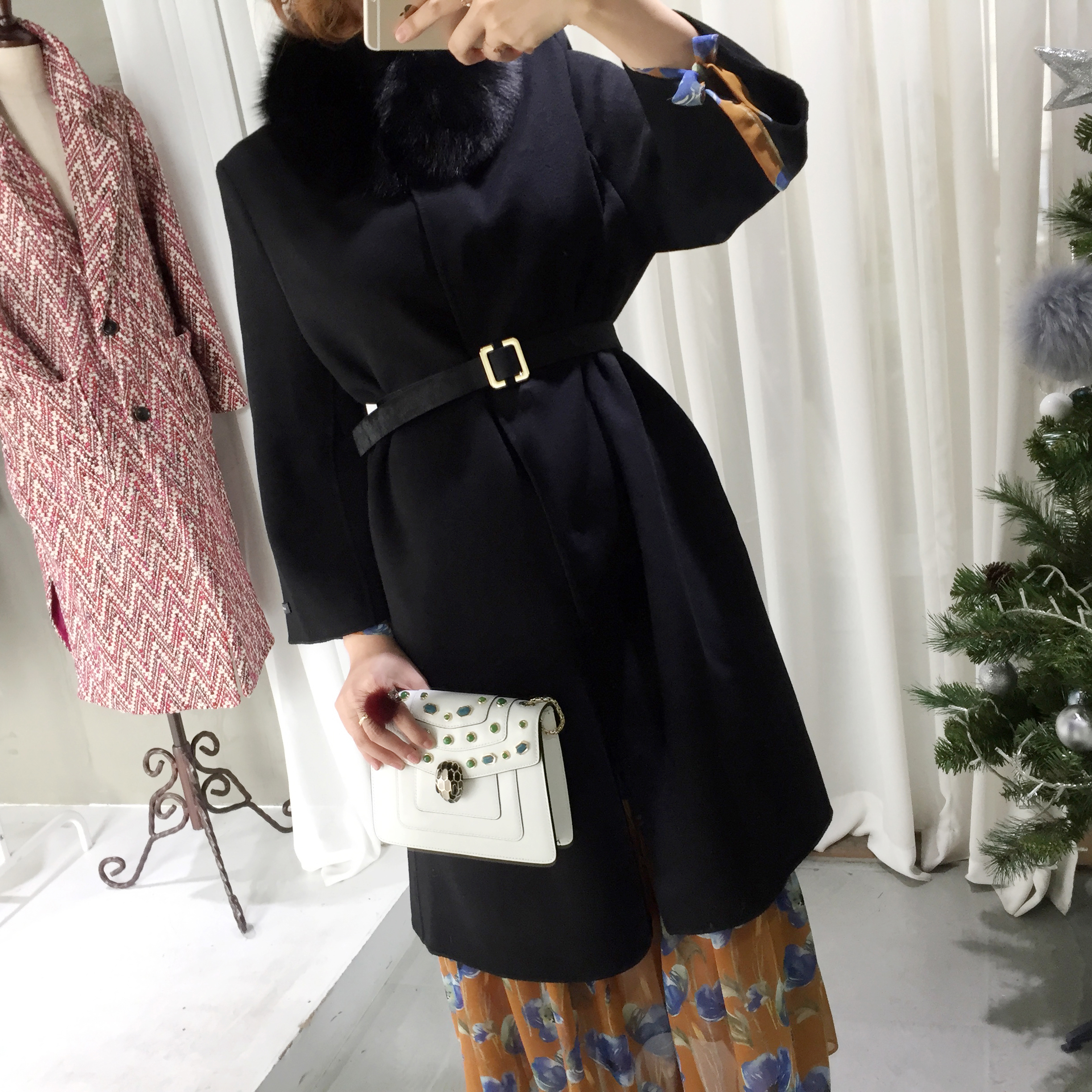 Hair Accessories Big Pong Pong Point Hairpin Mink 