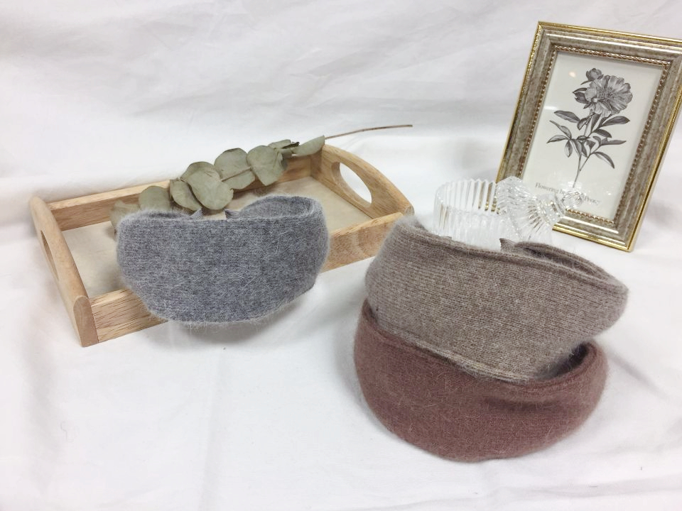 Hair Accessories Angora Knit Hairband Winter Headb