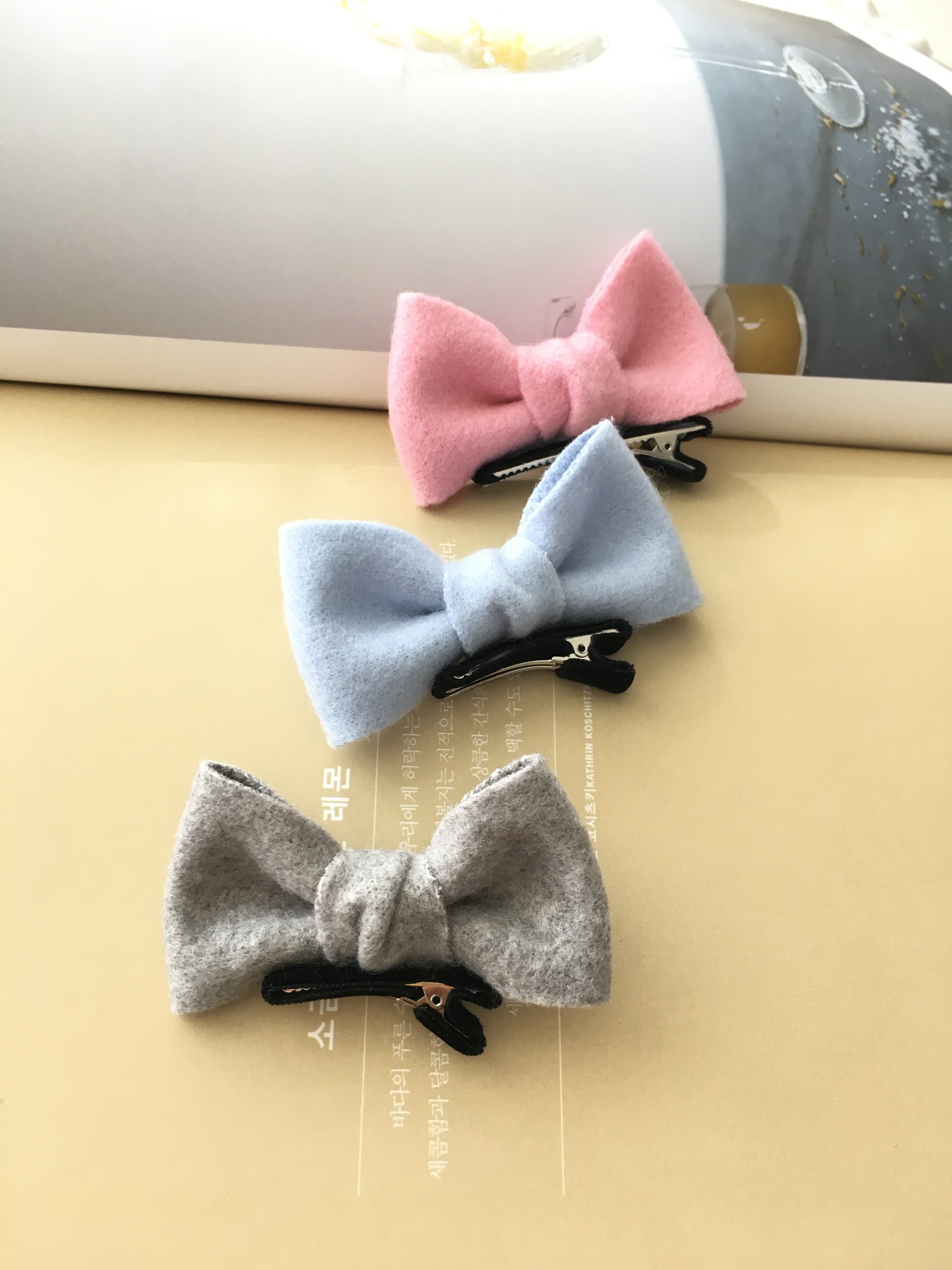 Hair Accessories Bunny pins Non-slip pins Infants,