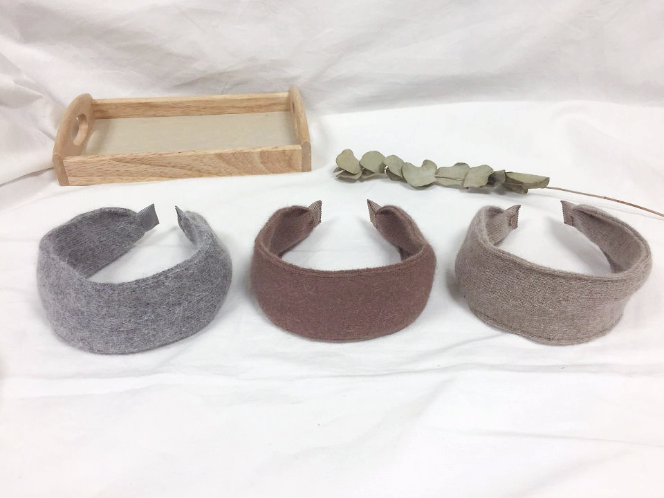 Hair Accessories Angora Knit Hairband Winter Headb