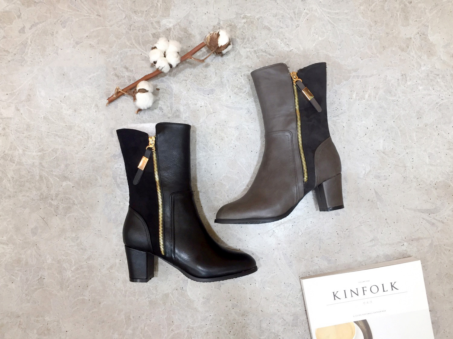 6cm Range Stretch Mohair Comfortable Suede Leather