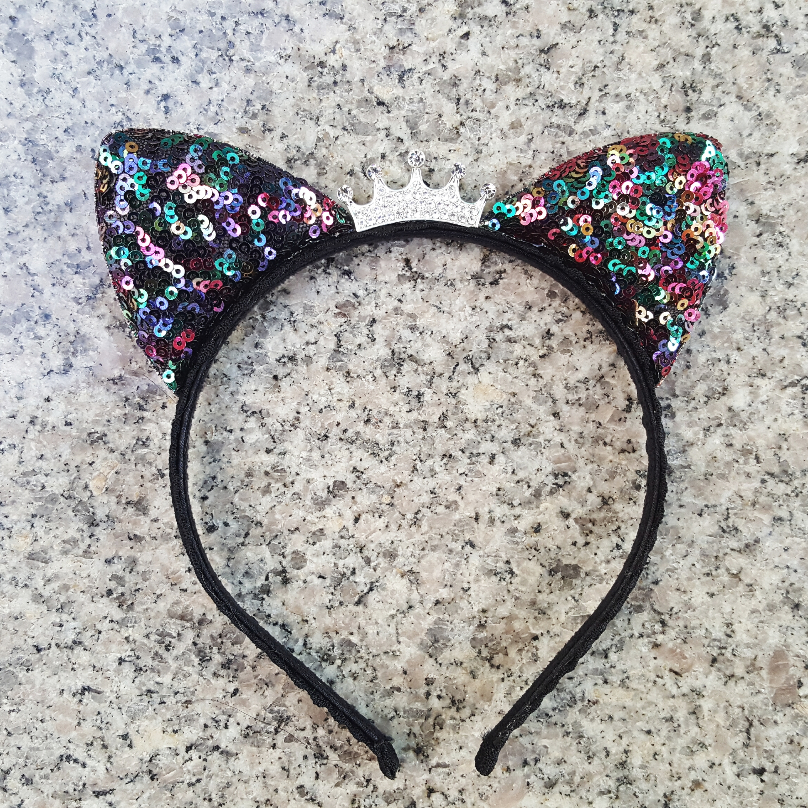 Hair Accessories Sequins Cat Hair Band