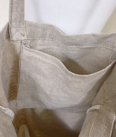 Maison Dripper Linen Eco Bag 4color Casual 20s Wom