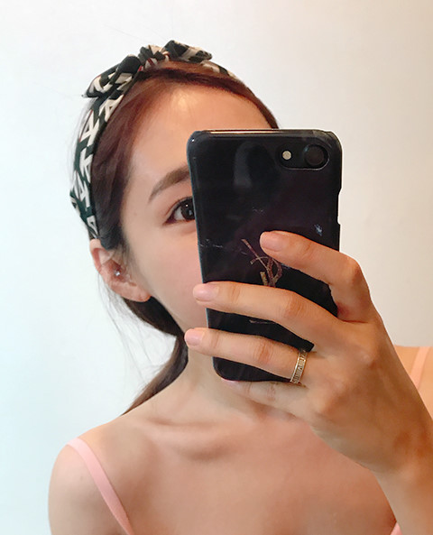 Hair Accessories Wide Ribbon Hair Band Burgundy Gr