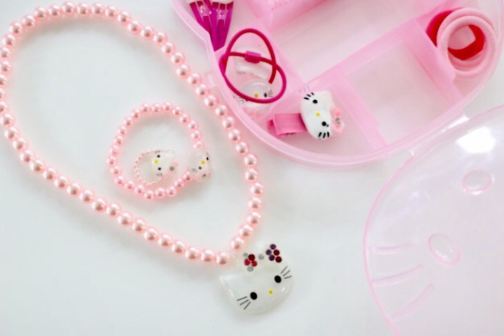Hair Accessories Kitty Gift Set Girl Christmas Acc