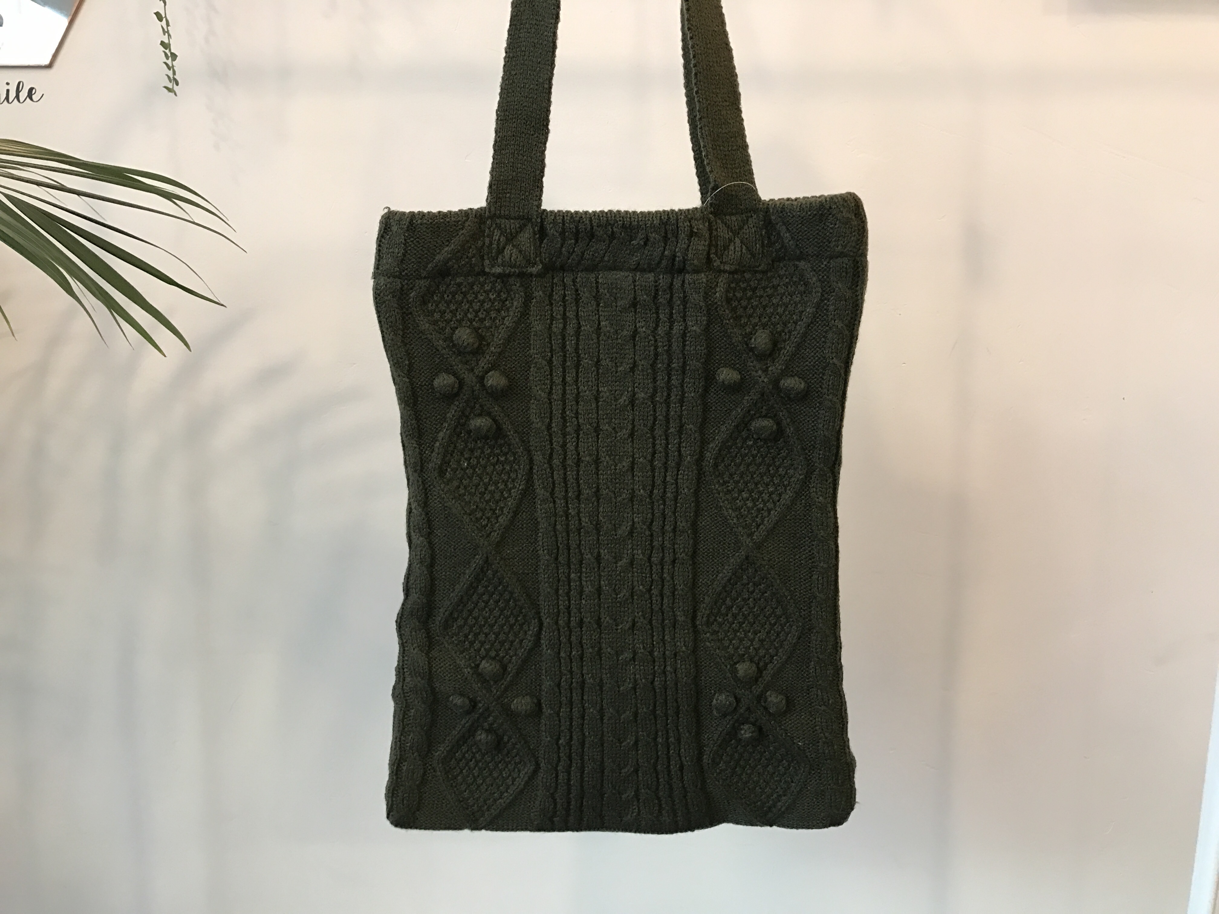 Autumn Winter Pom Pom Yarn Twine Knit Knit Weave E
