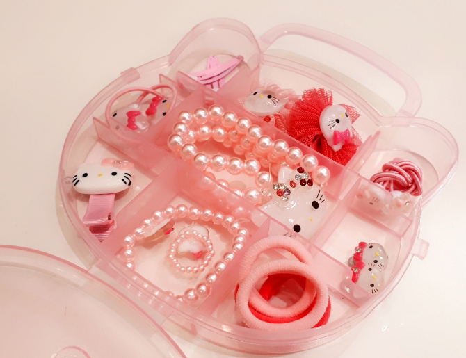 Hair Accessories Kitty Gift Set Girl Christmas Acc