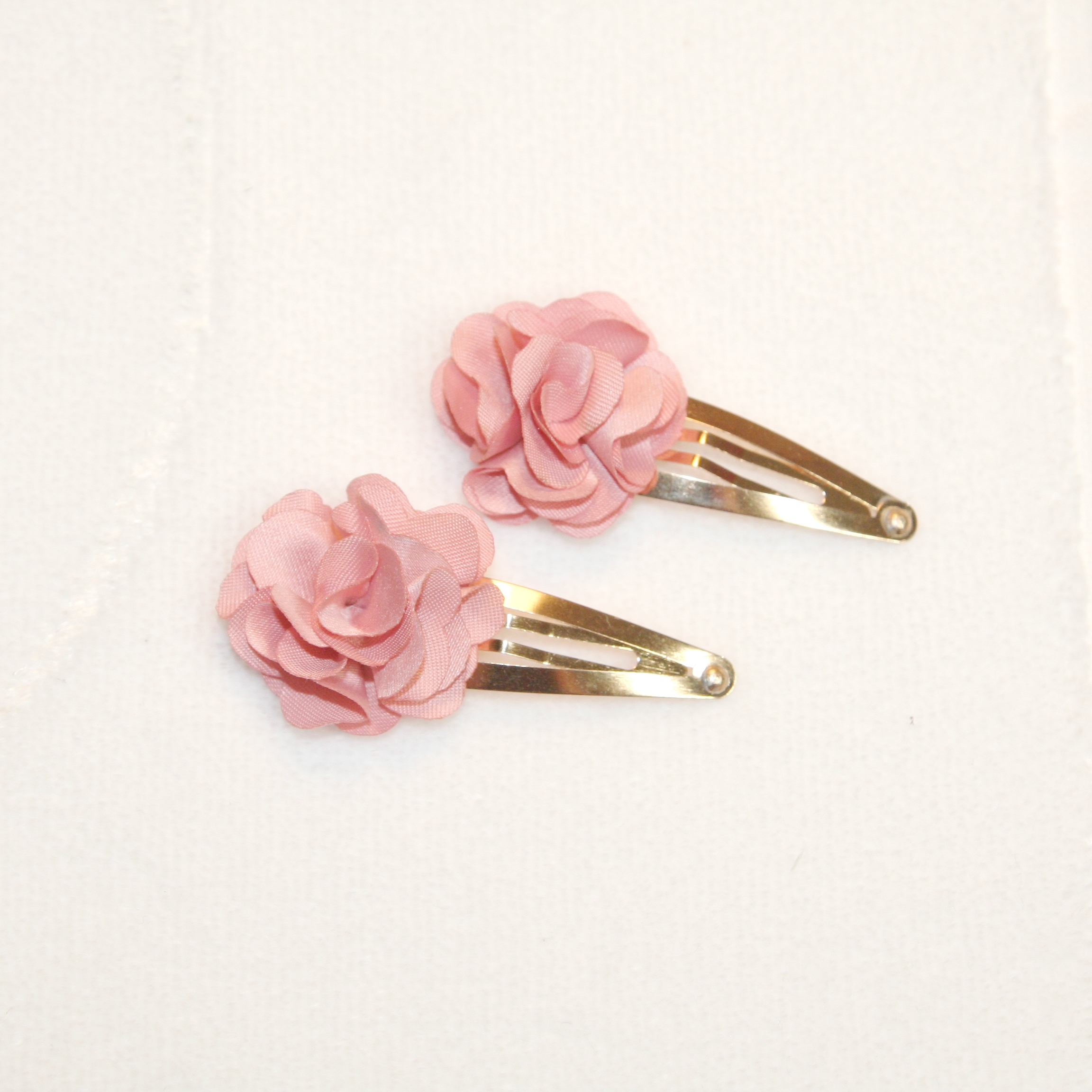 Hair Accessories Baby Pink Ribbon Pin Set Girl Hai