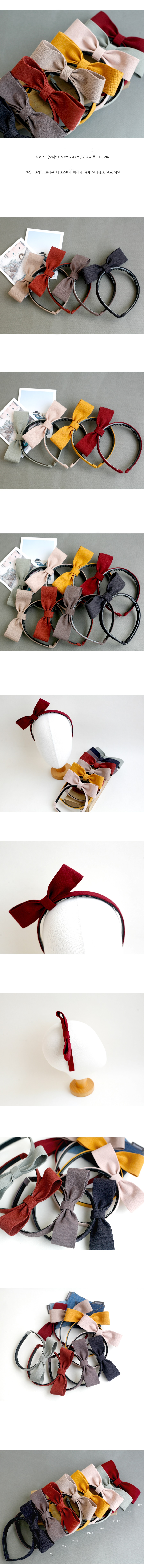 Hair Accessories Big Ribbon Hair Band Girls Headba