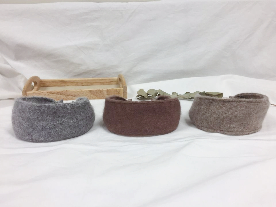 Hair Accessories Angora Knit Hairband Winter Headb