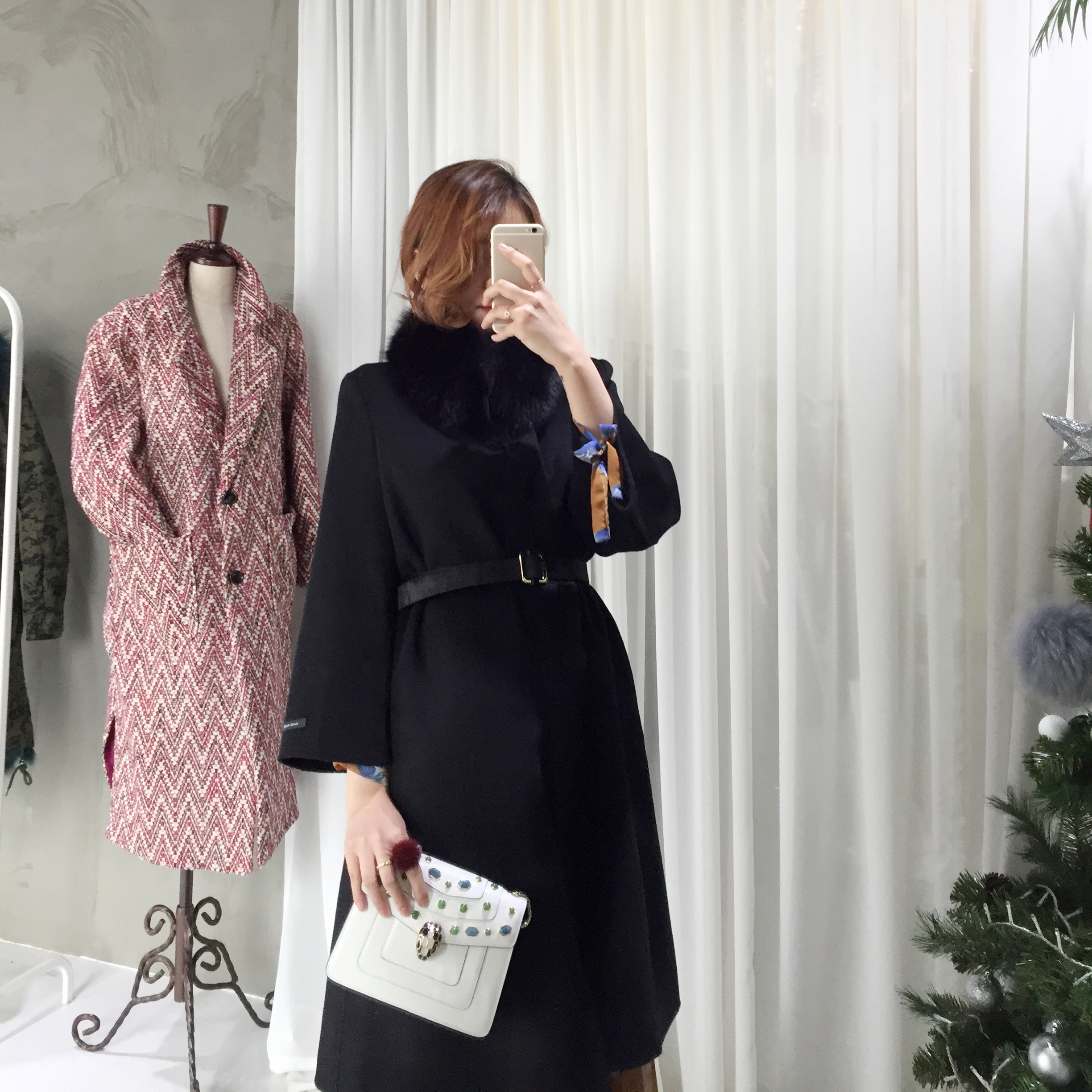 Hair Accessories Big Pong Pong Point Hairpin Mink 