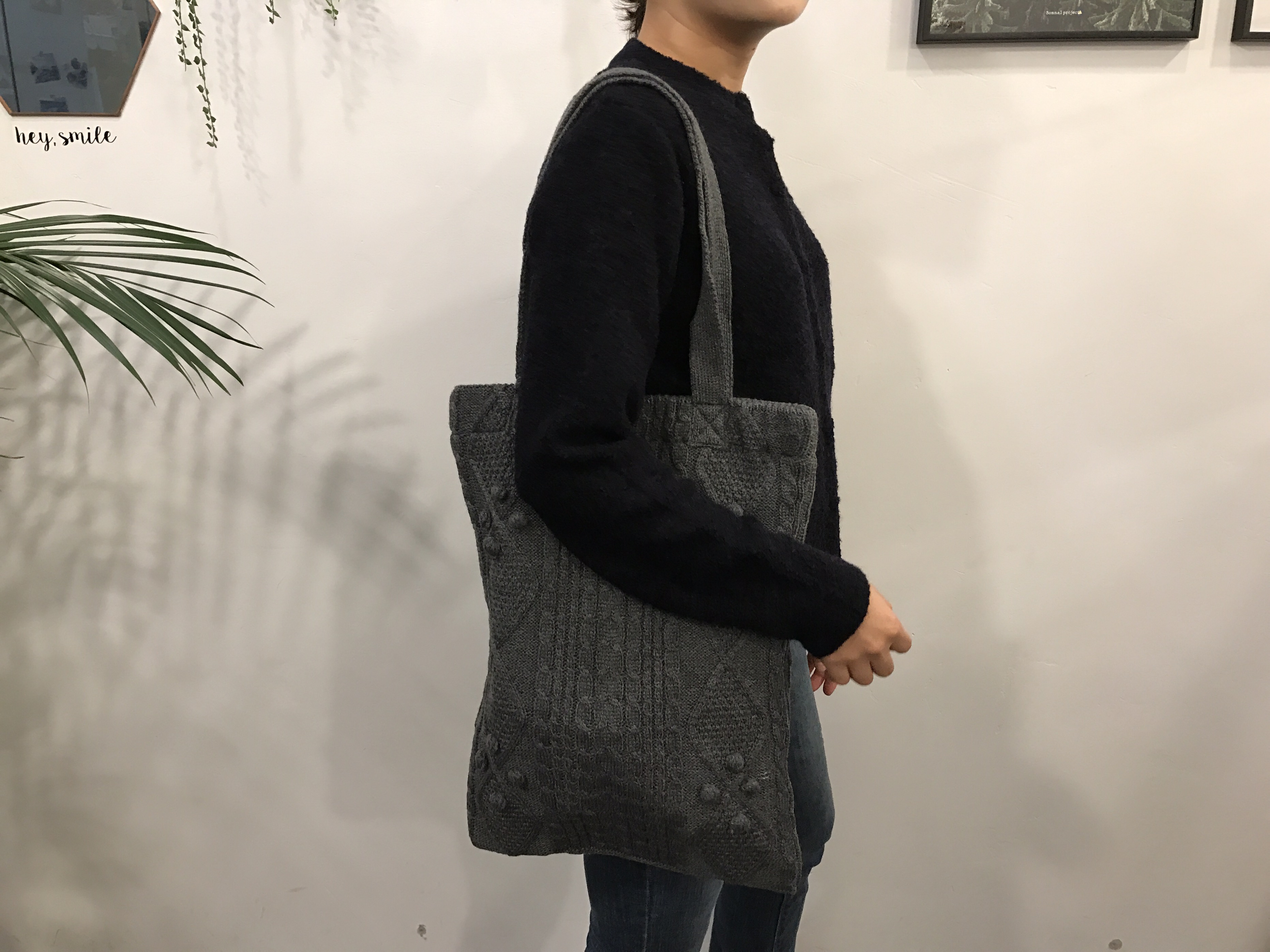Autumn Winter Pom Pom Yarn Twine Knit Knit Weave E