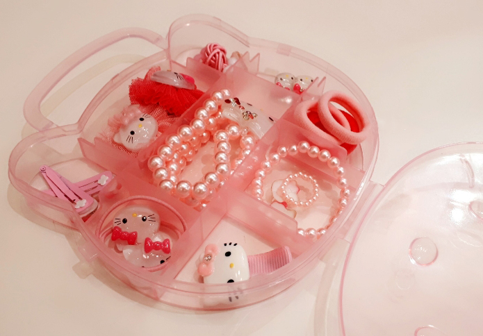 Hair Accessories Kitty Gift Set Girl Christmas Acc